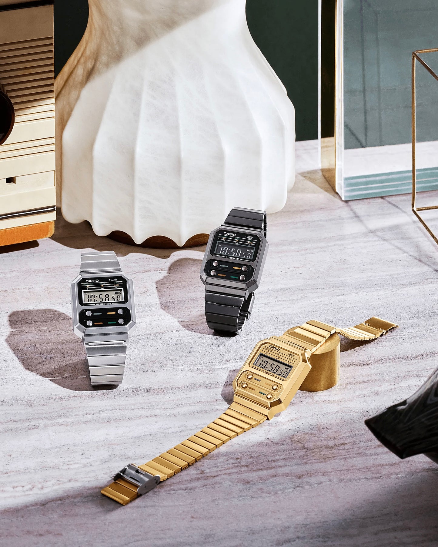 CASIO GERNERAL A100WEGG-1A (BLACK)