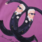 TRIBUTE TO KARL LAGERFELD BASIC TEE FLUORESCENT SERIES (PURPLE)
