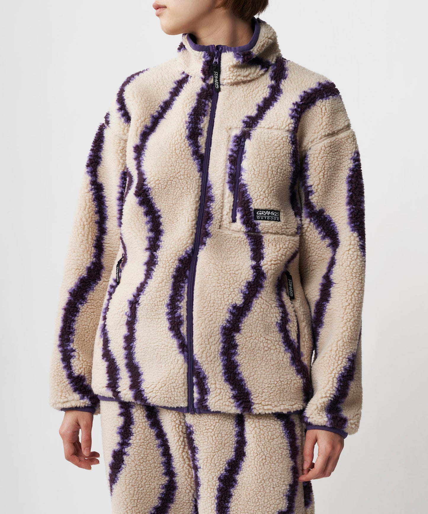 GRAMICCI SHERPA JACKET (NATURAL SWIRL)