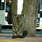 NANAMICA WIDE CHINO PANTS (MOSS GREEN)