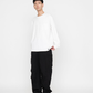 NANAMICA L/S POCKET TEE (WHITE)