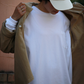 NANAMICA L/S POCKET TEE (WHITE)