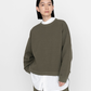 NANAMICA CREW NECK SWEAT (KHAKI)