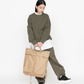 NANAMICA CREW NECK SWEAT (KHAKI)