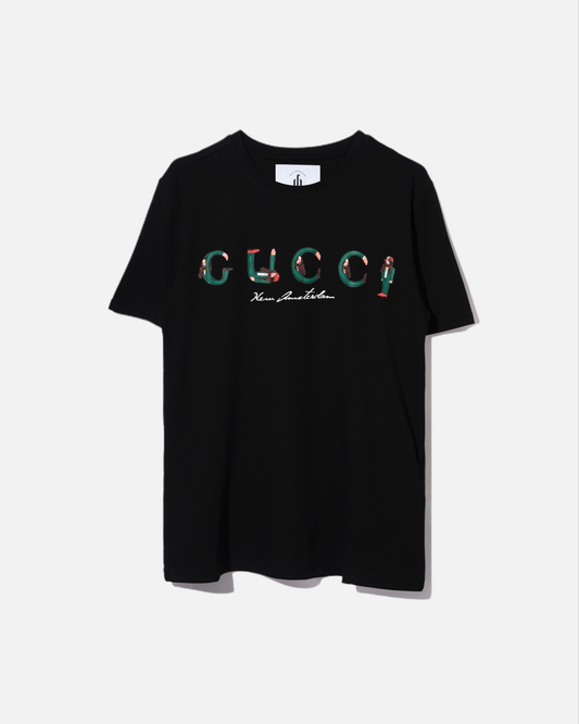 TRIBUTE TO ALESSANDRO MICHELE BASIC TEE WOMAN (BLACK)