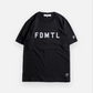 SASHIKO LOGO TEE (SUMI)