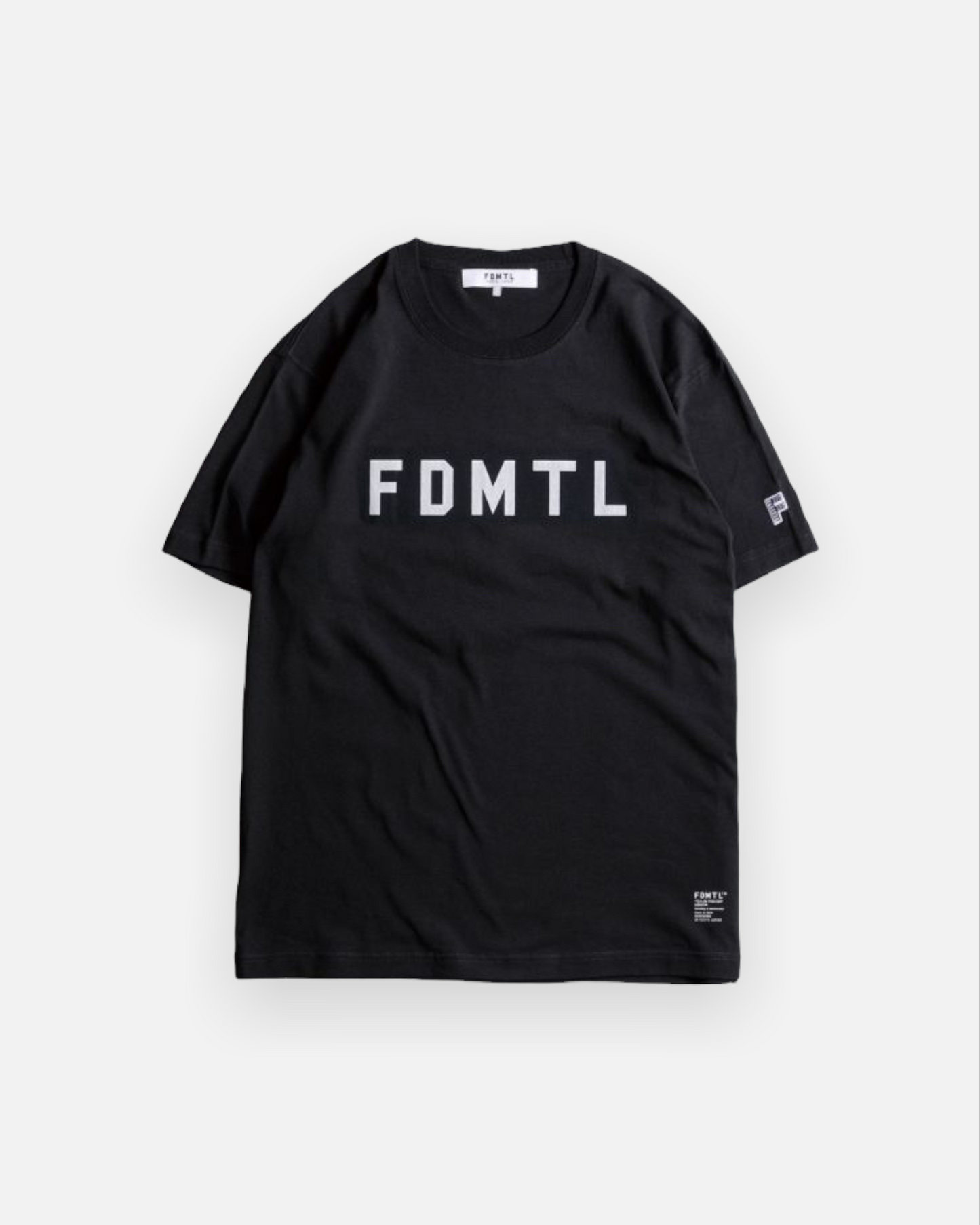 SASHIKO LOGO TEE (SUMI)