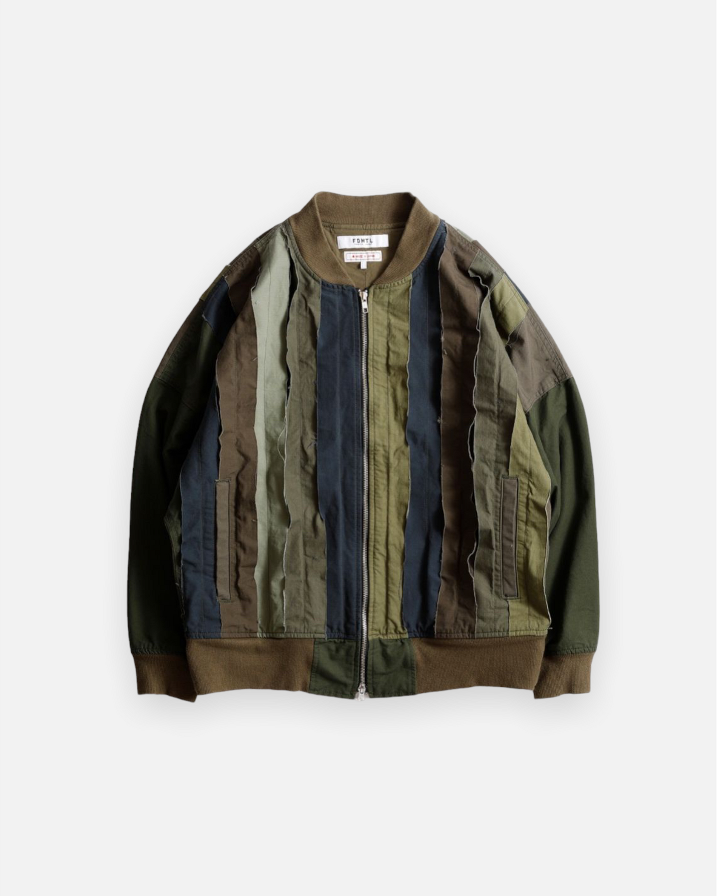 FDMTL OBI-STRIP JACKET RINSE (KHAKI)
