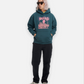 BRAIN DEAD ANATOMIC HOODIE (TEAL)