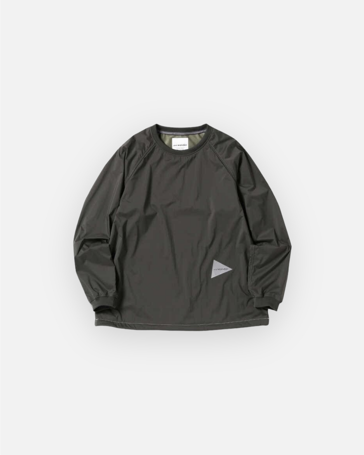 AND WANDER COVERED RIP WARM PULLOVER (CHARCOAL)