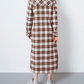 GRAMICCI FLANNEL SHIRT DRESS (BEIGE)