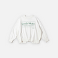 F/CE COLLEGE CREW SWEAT (WHITE)