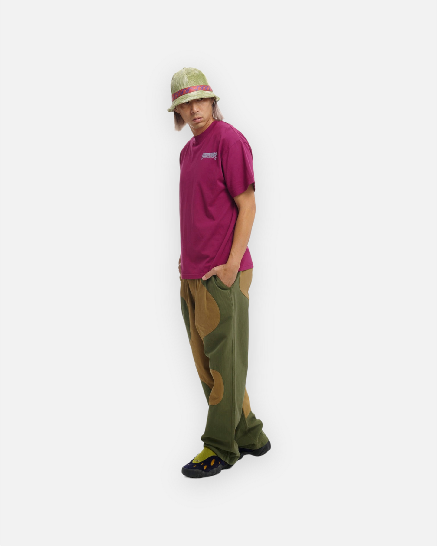 BRAIN DEAD HELICOPTER T-SHIRT (MAROON)