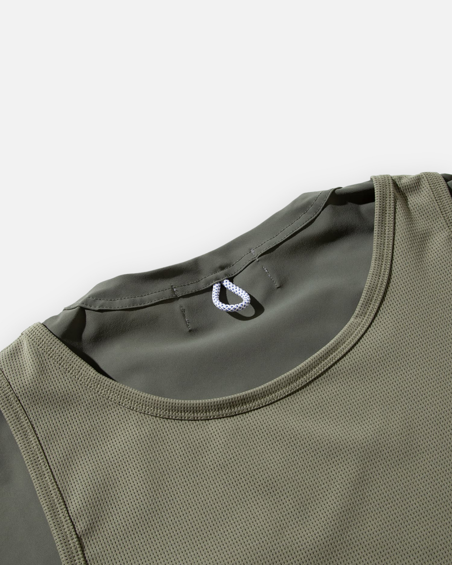 F/CE LAYERED COOL TOUCH TEE (SAGE GREEN)