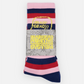 BRAIN DEAD STRIPED LOGO HEAD SOCK (NAVY)