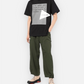 AND WANDER REFLECTIVE LOGO TEE (BLACK)