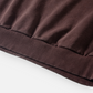 NAUTICA KNIT ACTIVE HEAVY WEIGHT SWEAT GARMENT DYED ARCHLOGO CREW (BURGUNDY, 6WW)