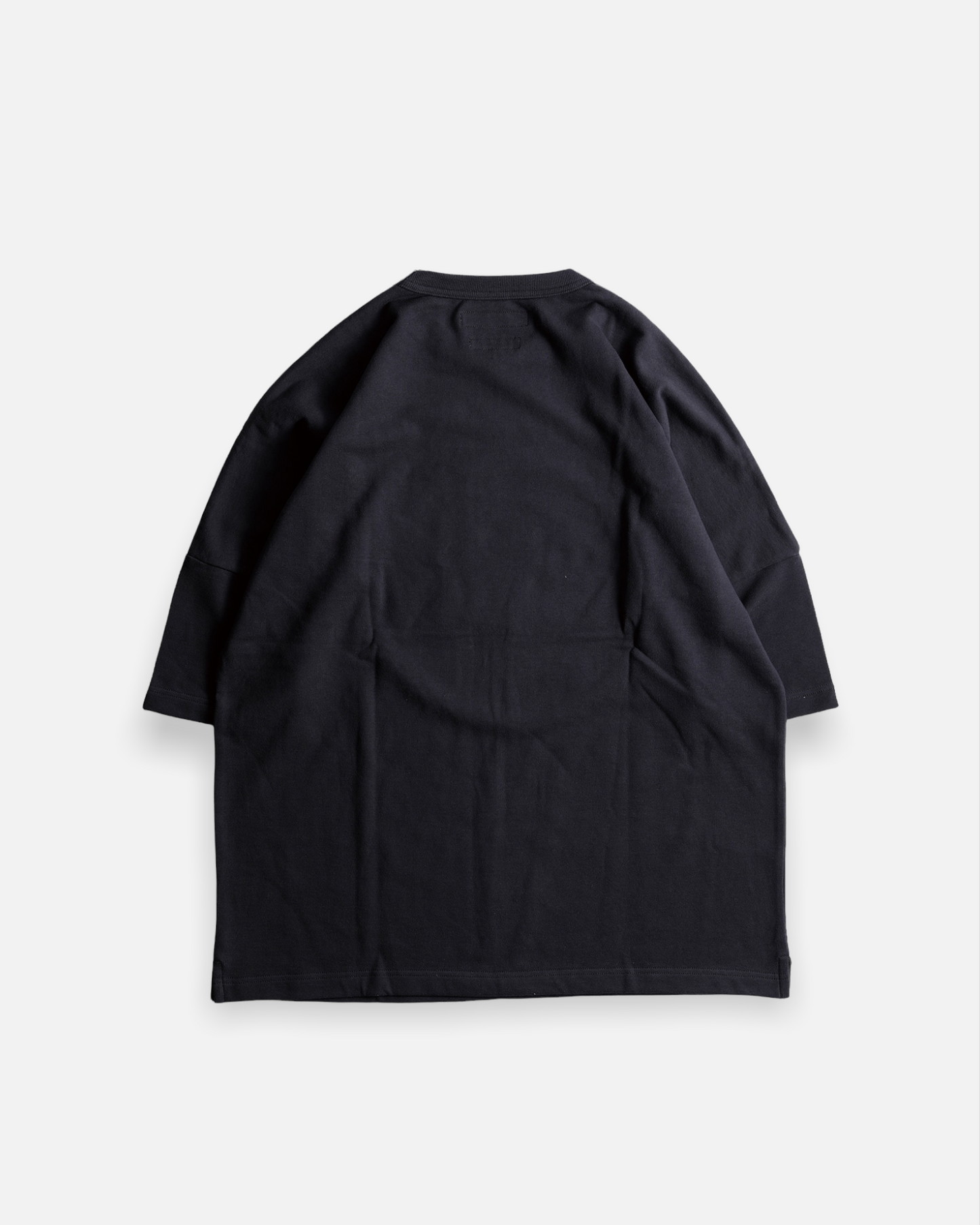 BORO PATCHWORK WIDE TEE (BLACK)