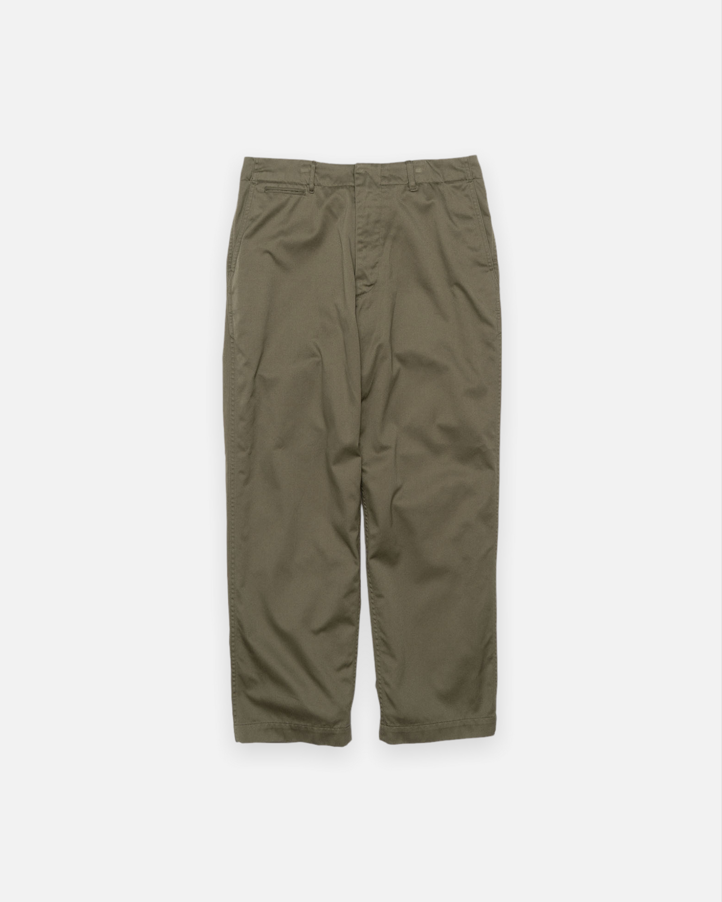 NANAMICA WIDE CHINO PANTS (MOSS GREEN)