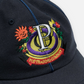 POP FLORAL CREST SIXPANEL HAT (NAVY WOOL)