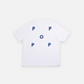 POP LOGO T-SHIRT (WHITE LIMOGES)