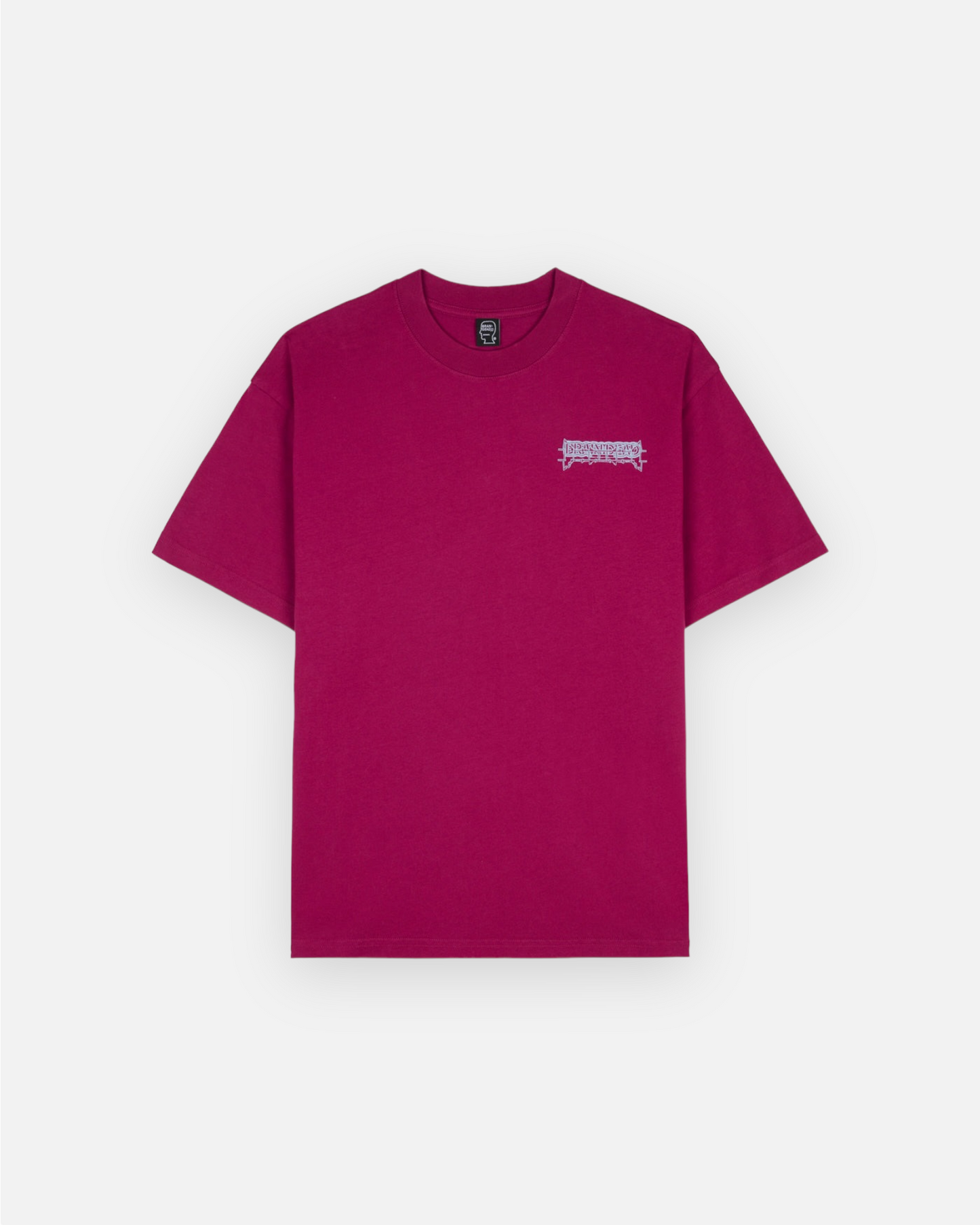 BRAIN DEAD HELICOPTER T-SHIRT (MAROON)