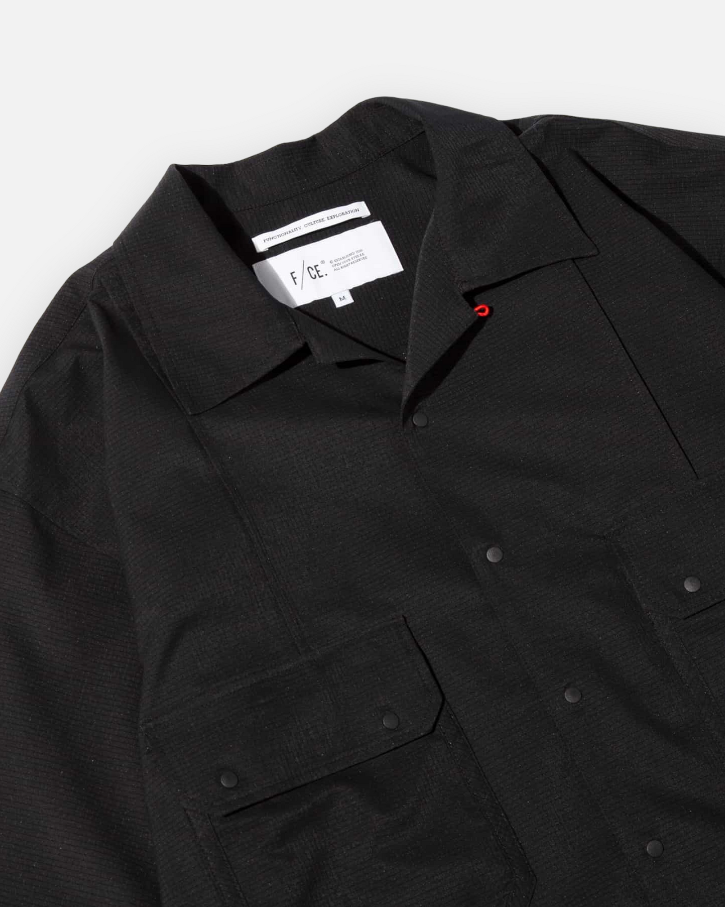 F/CE VENTILATING OVERSIZED SHIRT (BLACK)