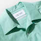 F/CE PIN TUCK OVERSIZED SHIRT (MINT GREEN)
