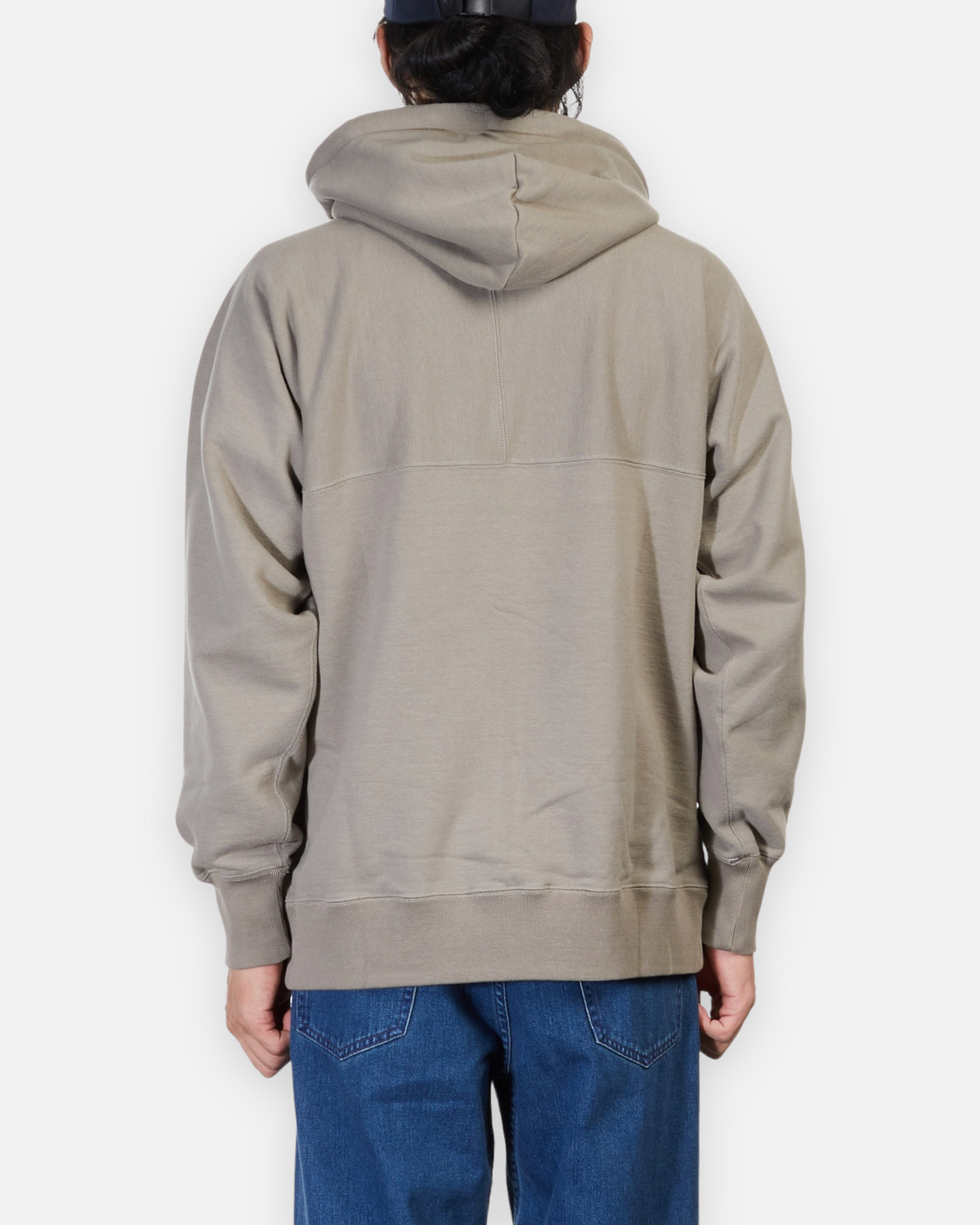 NANAMICA HOODED PULLOVER SWEAT (LIGHT BROWN)