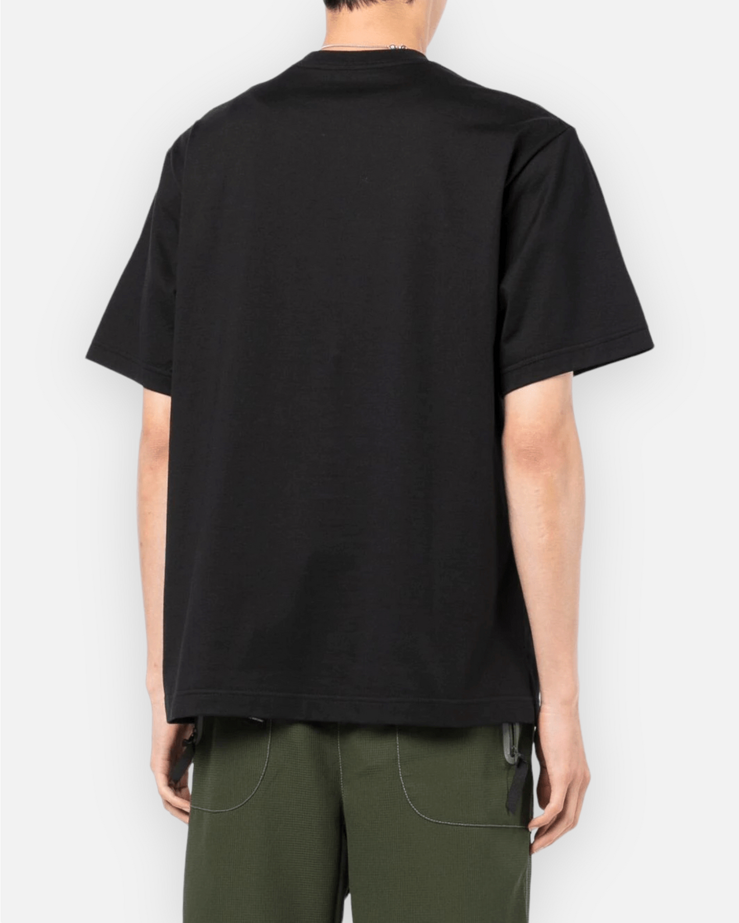 AND WANDER REFLECTIVE LOGO TEE (BLACK)