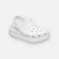 CROCS CLASSIC CRUSH CLOG (WHITE)