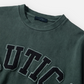 NAUTICA L/S T-SHIRTS TOO HEAVY GARMENT DYED ARCHLOGO L/S TEE (GREEN, 3UE)