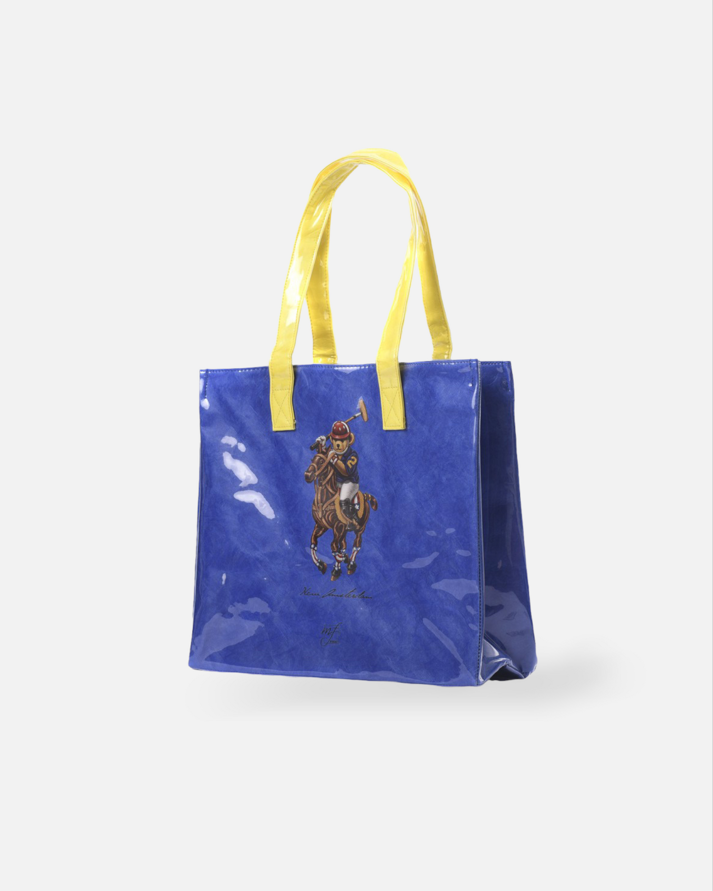 POLO BEAR PVC BAG (BLUE)