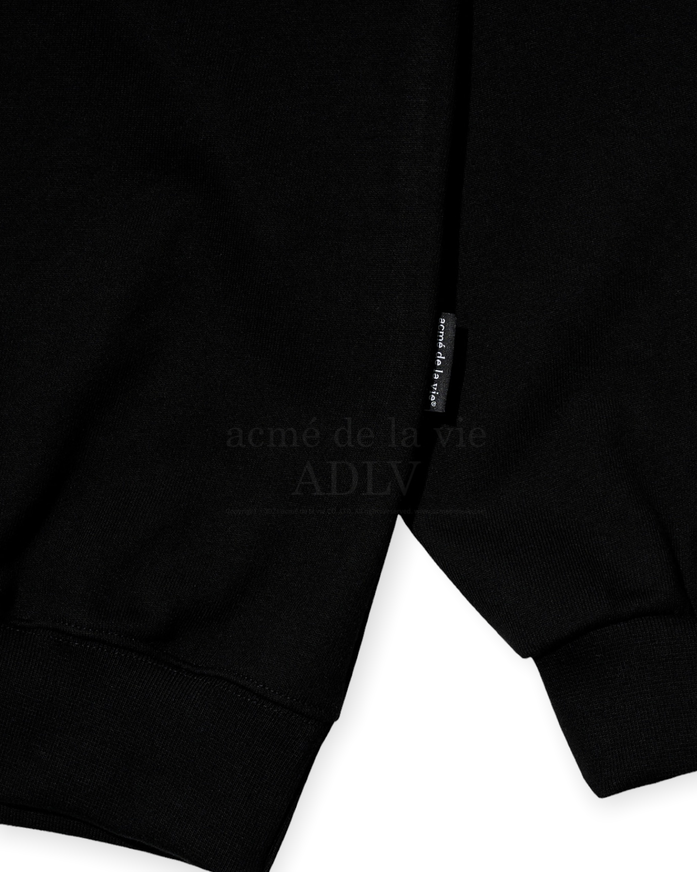 ADLV BABY FACE HOODIE BLACK SPORTS CAR GIRL (BLACK)