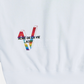 RAINBOW LOGO HOODIE WHITE (WHITE)