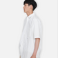 NANAMICA REGULAR COLLAR WIND H/S SHIRT (OFF WHITE)
