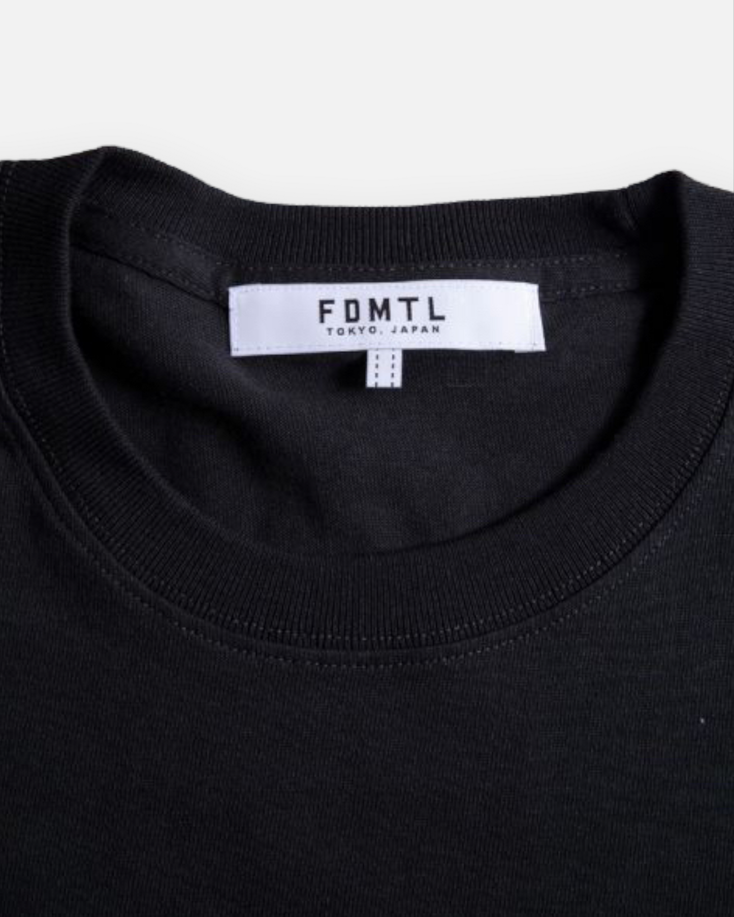 SASHIKO LOGO TEE (SUMI)