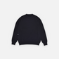 POP ARCH KNITTED CREWNECK (BLACK)