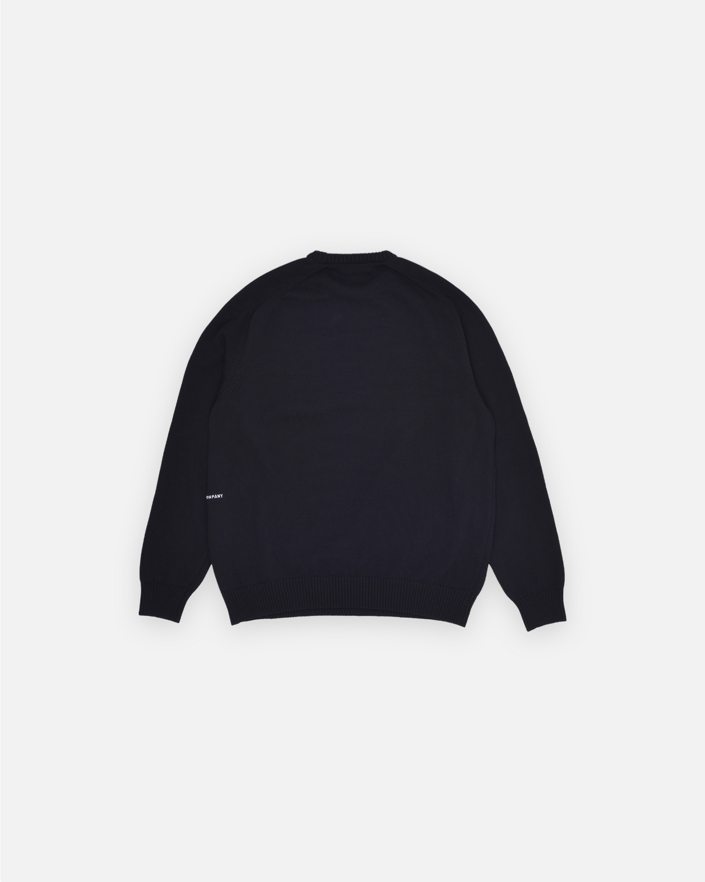 POP ARCH KNITTED CREWNECK (BLACK)
