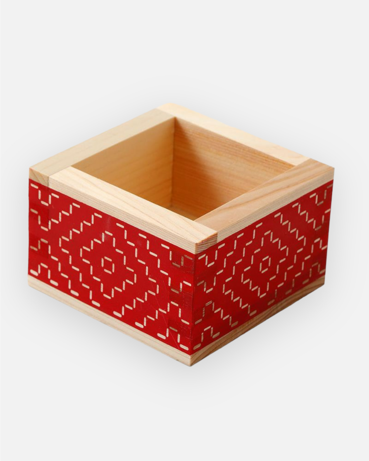 FDMTL OHASHI RYOKI SASHIKO MASU BOX (RED)