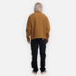 BRAIN DEAD WAFFLE SNAP FRONT SHIRT (LIGHT BROWN)