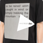 AND WANDER REFLECTIVE LOGO TEE (BLACK)
