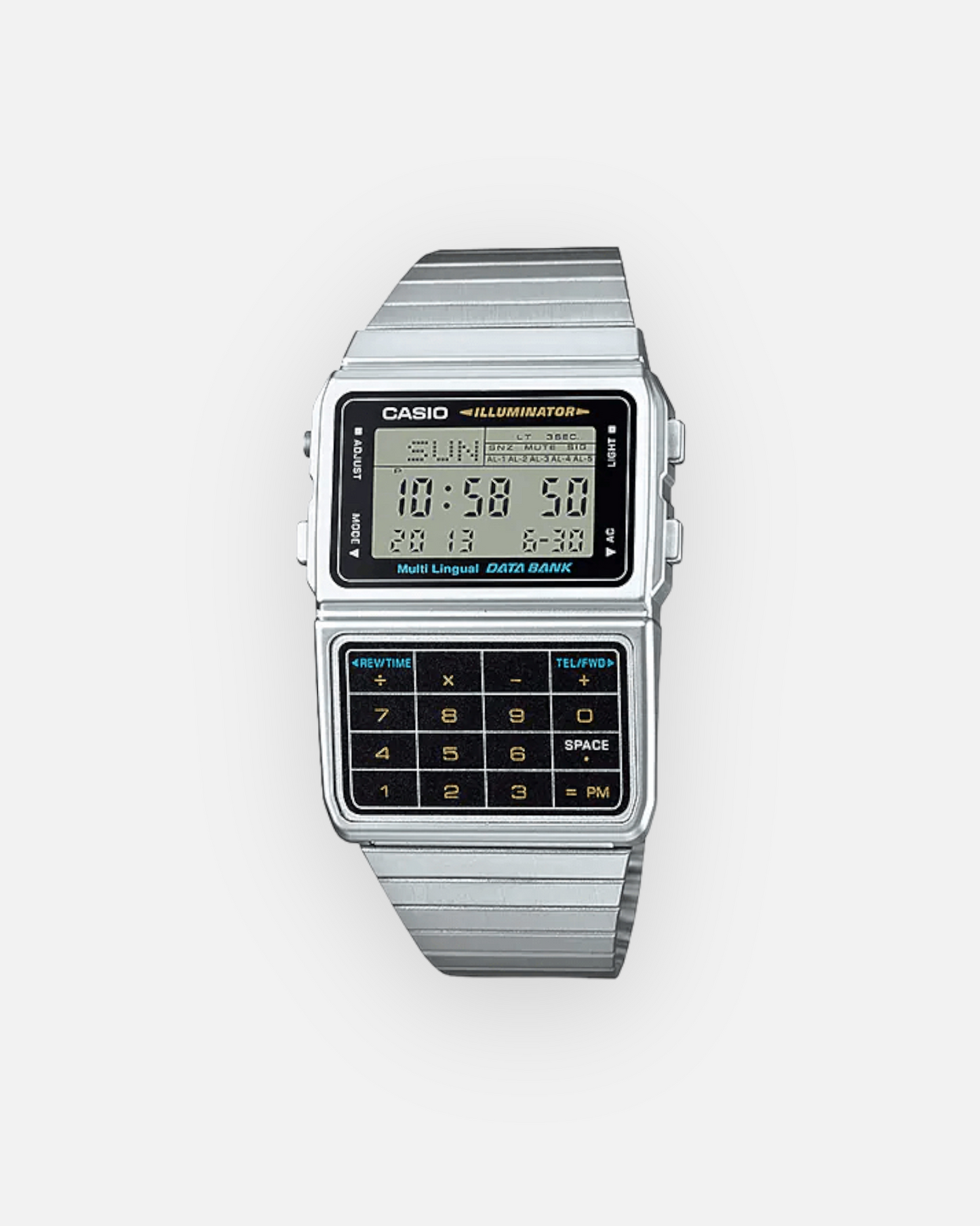 CASIO GENERAL DBC-611-1 (SILVER)