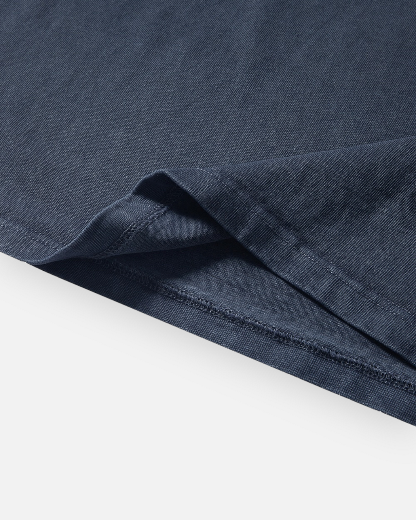NAUTICA L/S T-SHIRTS TOO HEAVY GARMENT DYED ARCHLOGO L/S TEE (NAVY, 4NV)