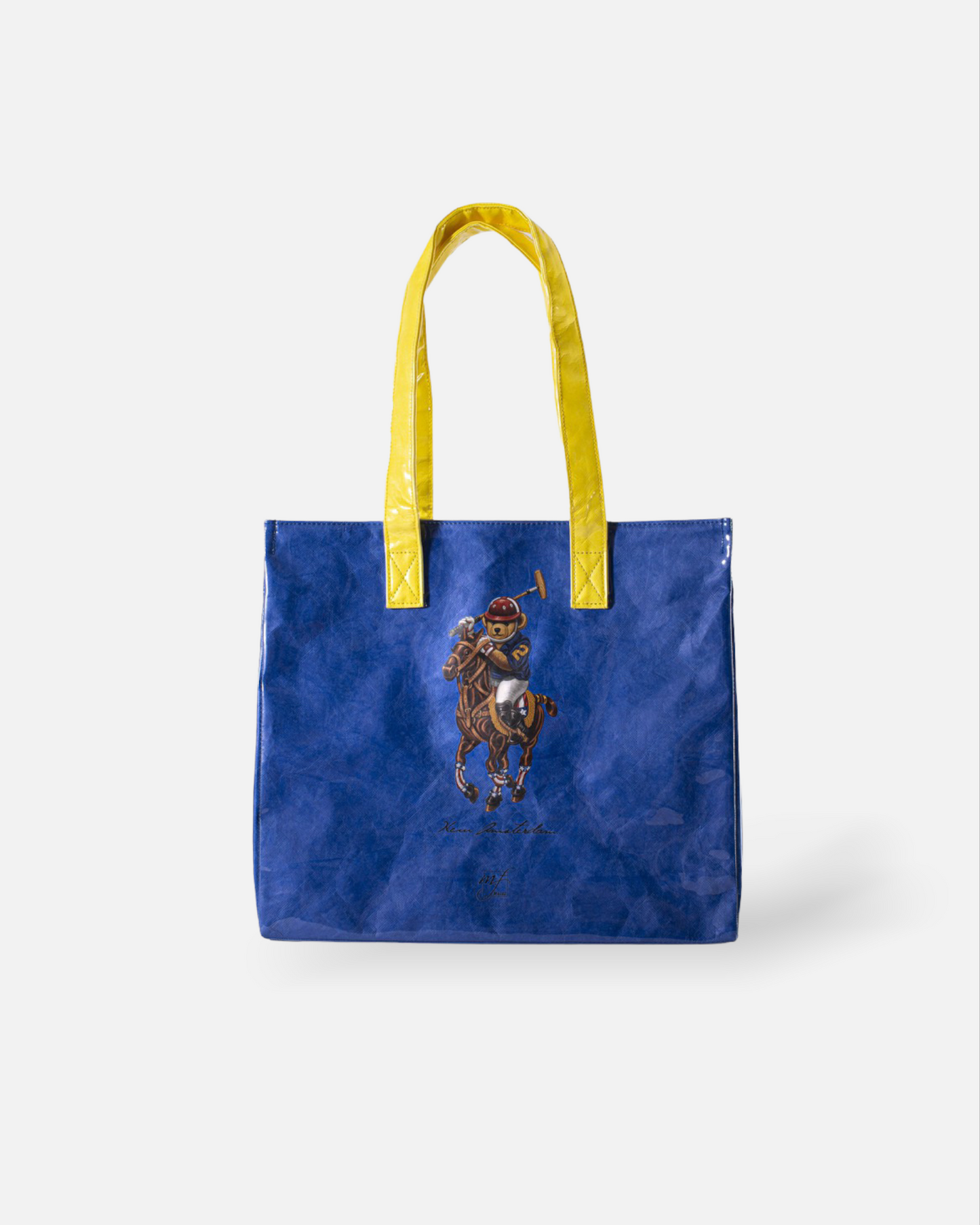 POLO BEAR PVC BAG (BLUE)