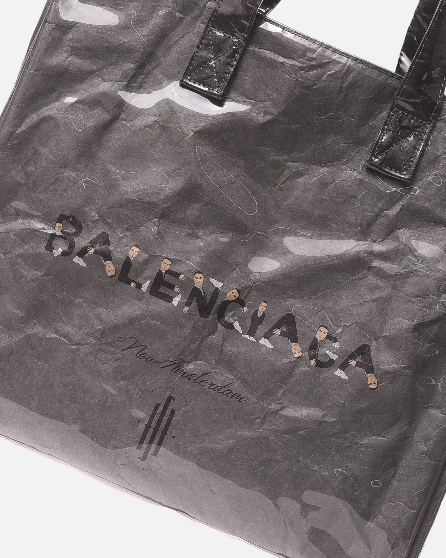BALENSEEAGA PVC BAG (GRAY)