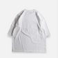 BORO PATCHWORK WIDE TEE (WHITE)