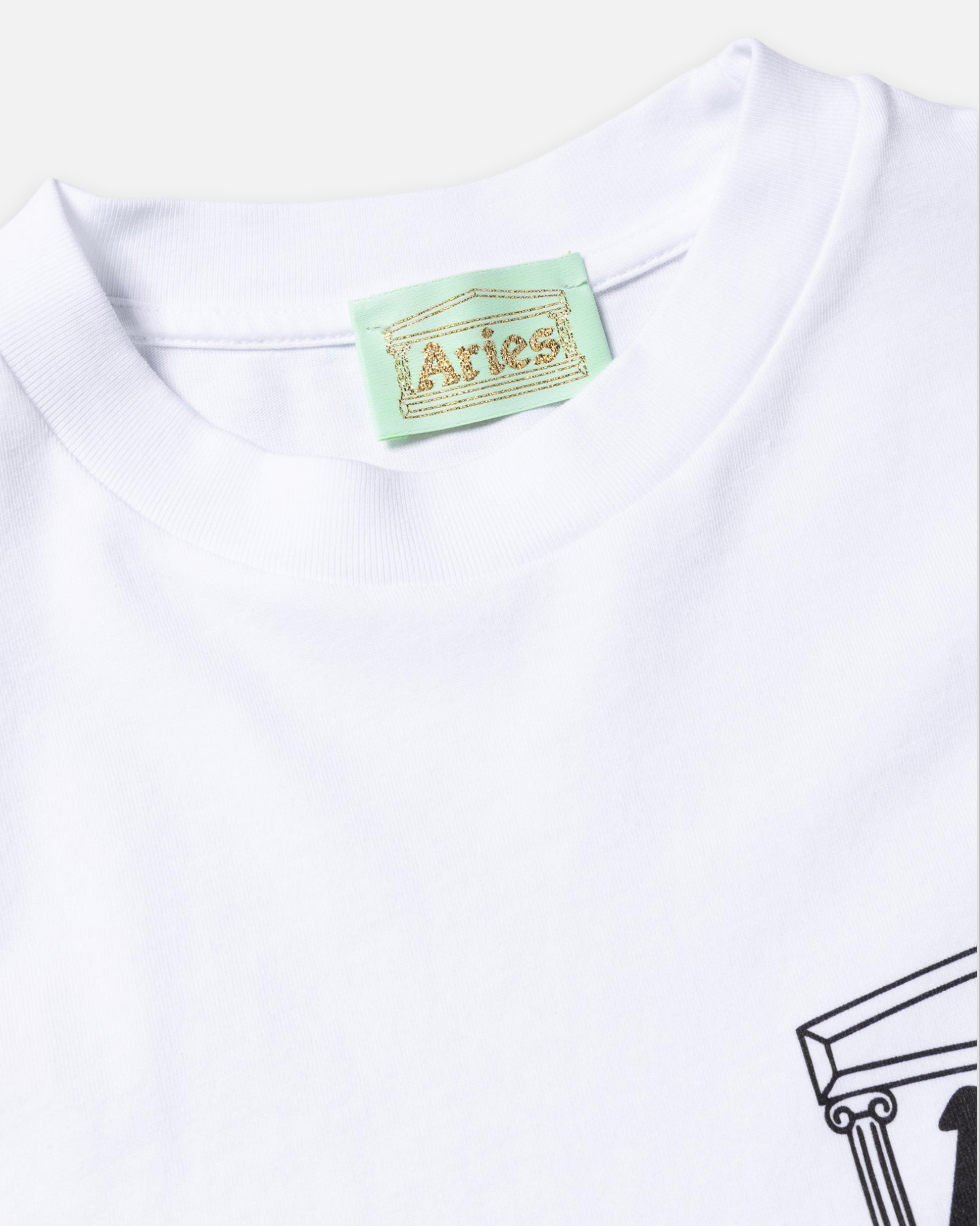 TEMPLE SS TEE (WHITE)