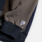FDMTL OBI-STRIP SWEAT SHIRT (NAVY)