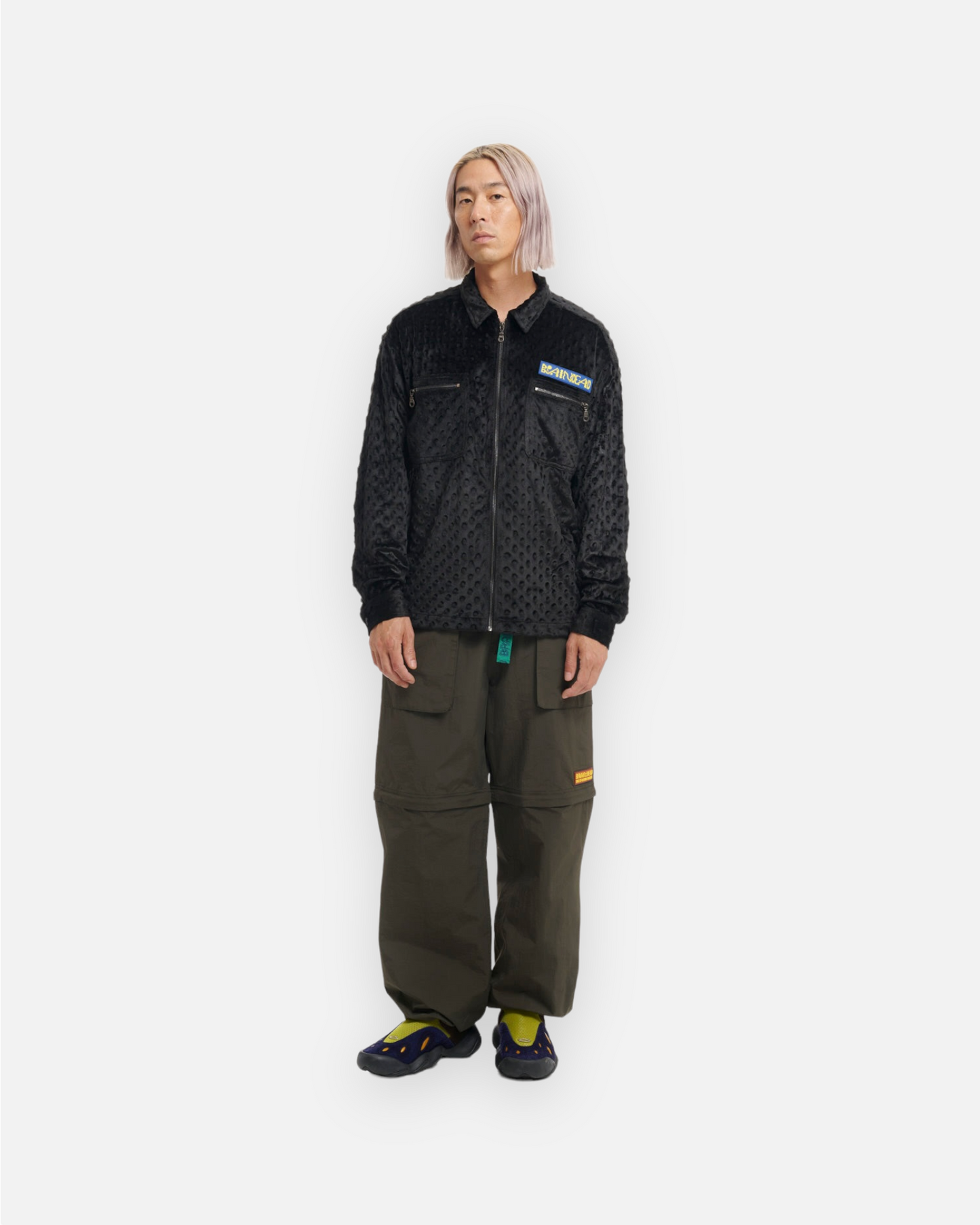 BRAIN DEAD TASLAN CONVERTIBLE PANT (OLIVE)